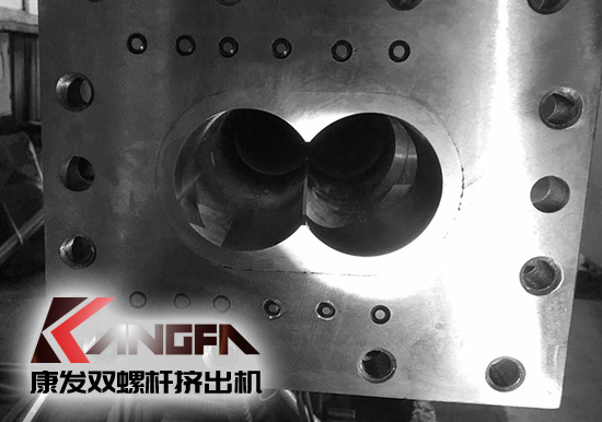 康發雙螺桿擠出機2020采用新一代機筒，現已全面投產使用