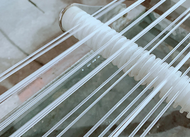 出料均勻，不斷條。