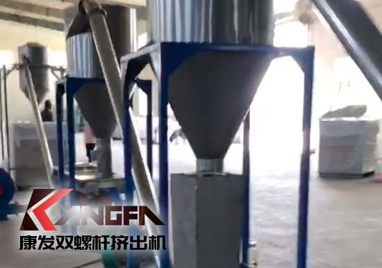 產品耐腐蝕,耐磨損,性能高,規格齊全,質量過硬！JSH75/180雙階式擠出機組系列試機（附視頻）