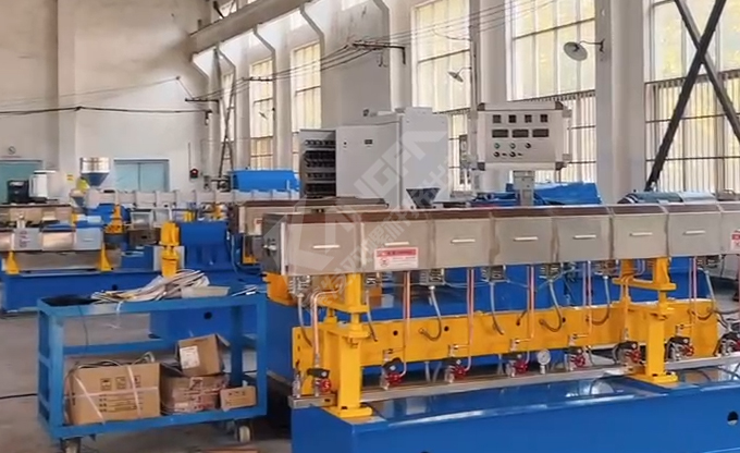 JSH標準化雙螺桿擠出機組源頭廠家 JSH-60、JSH-60A、JSH-75、JSH-95等主力擠出造粒設備機型廠家直供