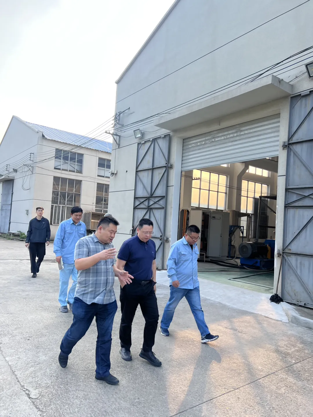 歡迎中石化李明豐董事長一行蒞臨康發指導